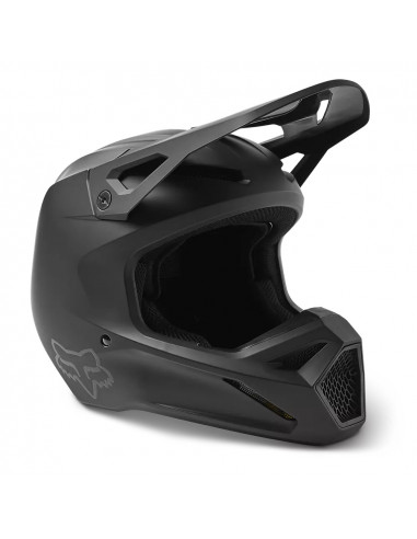 Fox V1 Solid - Mattsvart