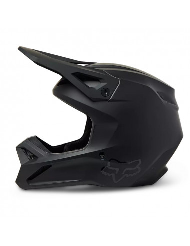 Fox V1 Solid - Mattsvart