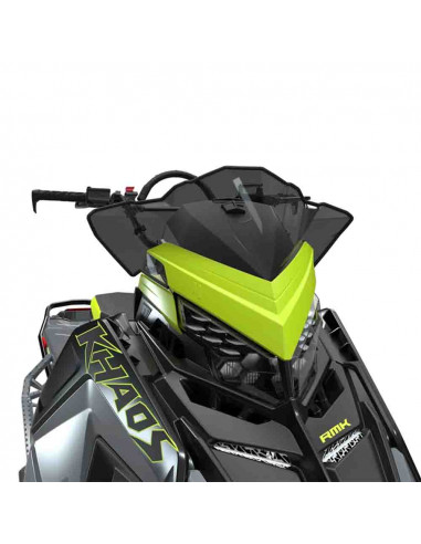 Polaris Matyx Vindruta Låg - Mörk Rök