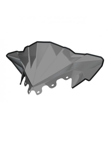 Polaris Matyx Vindruta Låg - Mörk Rök