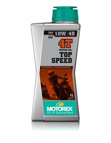 Motorex Top Speed 4T 10W/40 1 liter