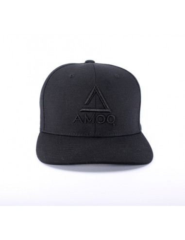 AMOQ Original Snapback Keps Blackout