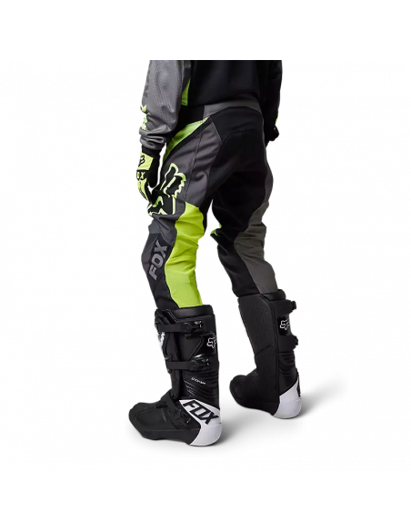 Fox 180 Xpozr Pants Junior - Svart/Grå/Hi-Vis