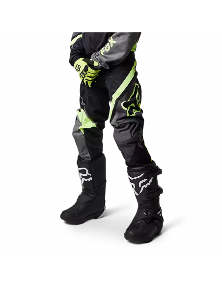 Fox 180 Xpozr Pants Junior - Svart/Grå/Hi-Vis