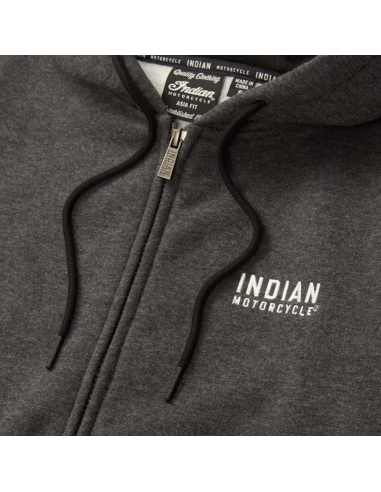 Indian Women's Contrast Hoodie - Svart/Grå