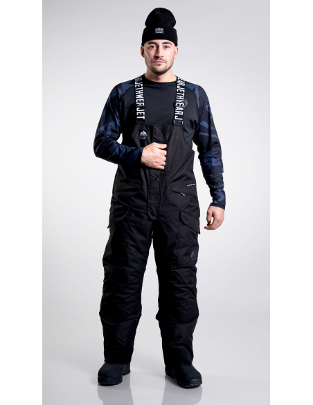 Jethwear Bib Pant Pro Skalbyxa - Svart