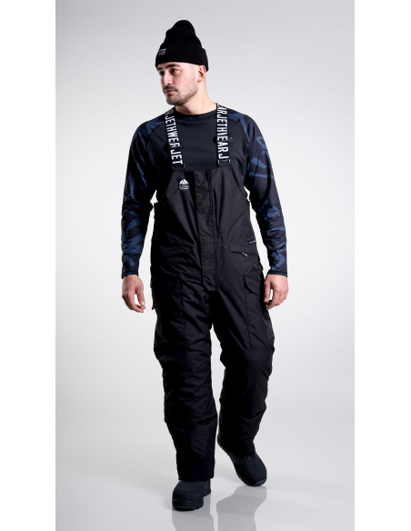 Jethwear Bib Pant Pro Skalbyxa - Svart