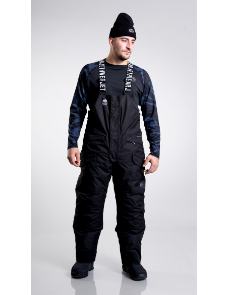 Jethwear Bib Pant Pro Skalbyxa - Svart