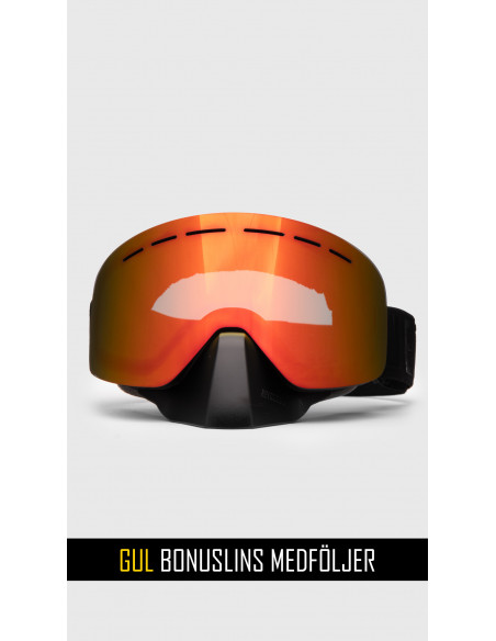 Jethwear Phase Goggles - Röd