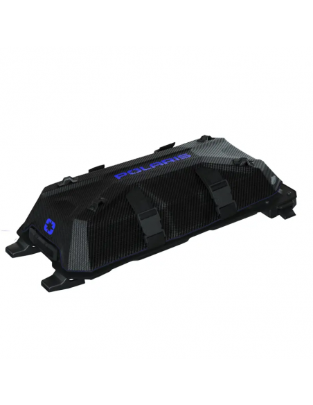 Polaris Flex Large Burandt Tunnelväska - Carbon/Blå