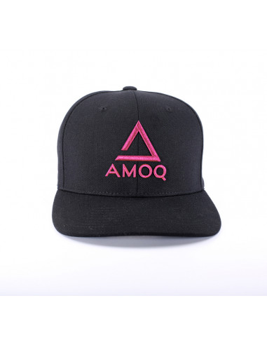 AMOQ Original Snapback Keps - Svart/Rosa