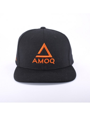 AMOQ Original Snapback Keps - Svart/Orange