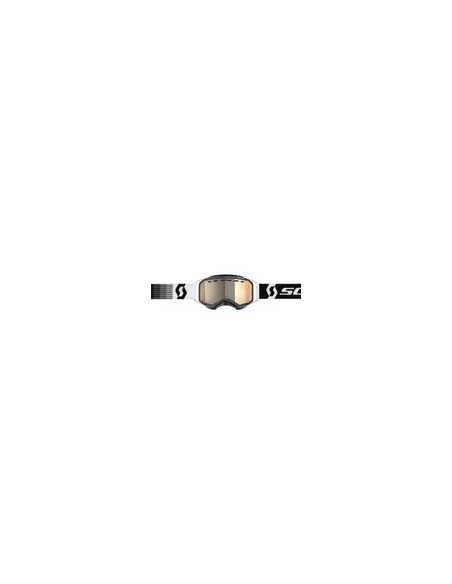Scott Prospect Snow Cross - Vit/Svart / Light Sensitive Bronze Chrome/Spegel