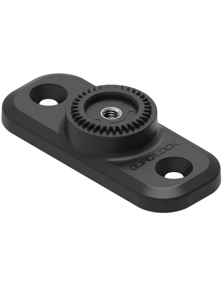 QUADL 360 BASE FLAT RECTANGLE 2 HOLE