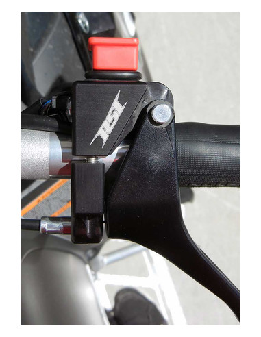RSI Alu Billet gasblock, Polaris OEM dödarknapp