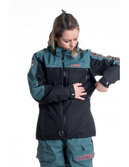 Jethwear Glacial Jacka - Dark Emerald - S.A.F.E