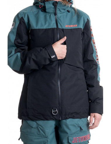 Jethwear Glacial Jacka - Dark Emerald...