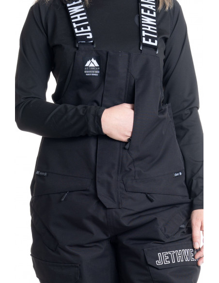 Jethwear Treeline Bib - Svart