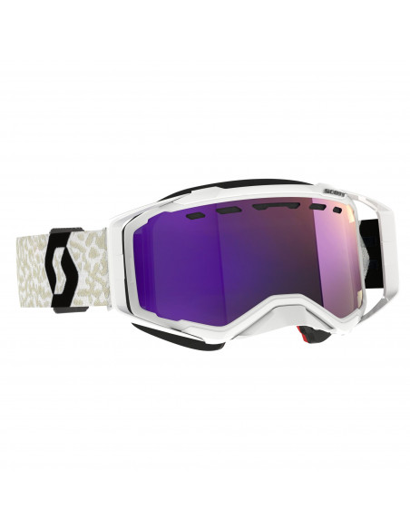Scott Prospect Snow Cross - Vit/Svart / Lila Chrome