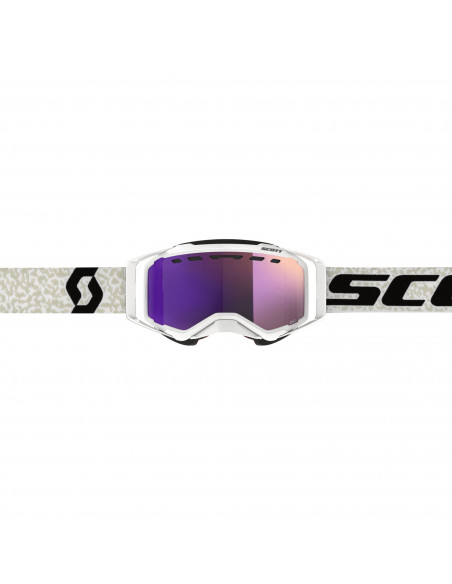 Scott Prospect Snow Cross - Vit/Svart / Lila Chrome