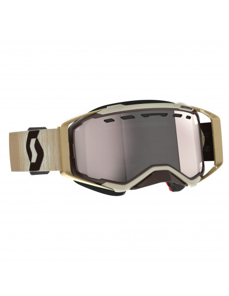 Scott Prospect Snow Cross - Beige/Brun / Enhancer Silver Chrome