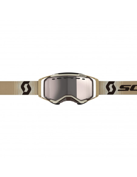 Scott Prospect Snow Cross - Beige/Brun / Enhancer Silver Chrome