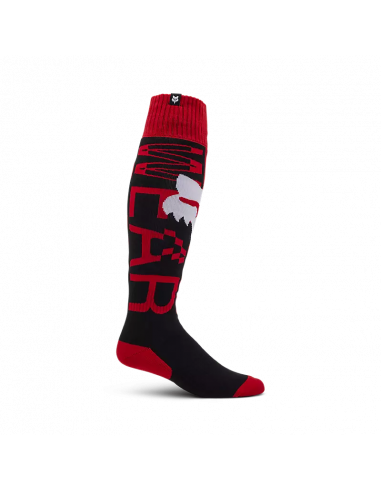 Fox 180 Race Spec Strumpor - Röd/Svart