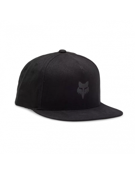 Fox Head Snapback - Svart/Grå