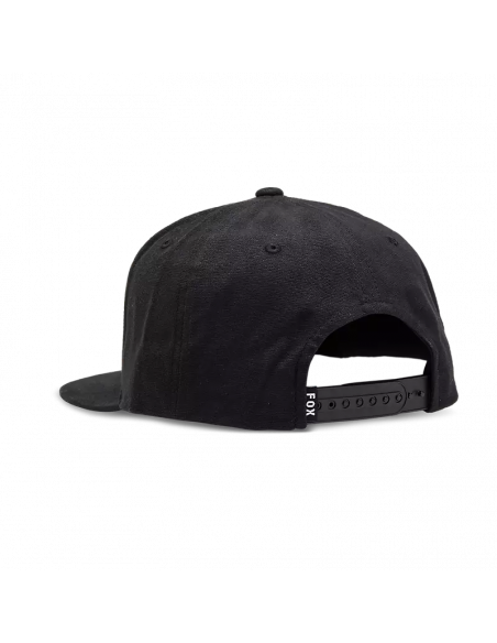 Fox Head Snapback - Svart/Grå