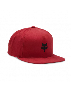 Fox Head Snapback - Röd