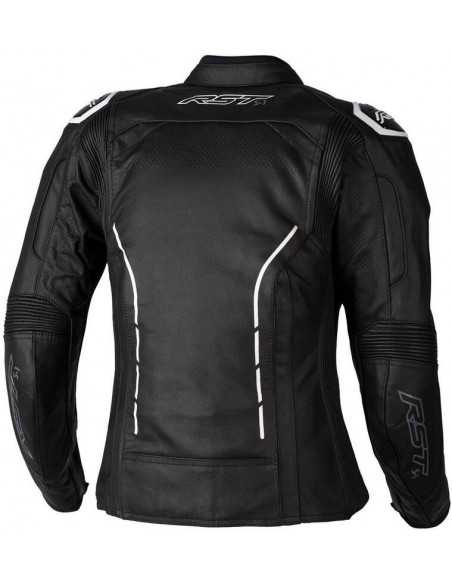 RST S1 CE Leather Dam - Svart/Vit