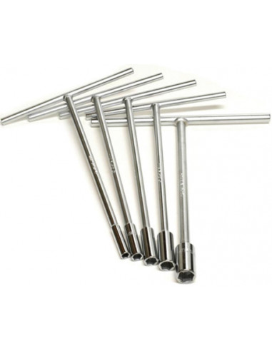 Hyper T-tool set  8-10-12-13-14-17-19 mm