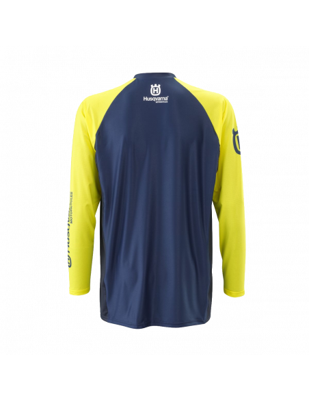 Husqvarna Authentic Shirt - Blå/Gul