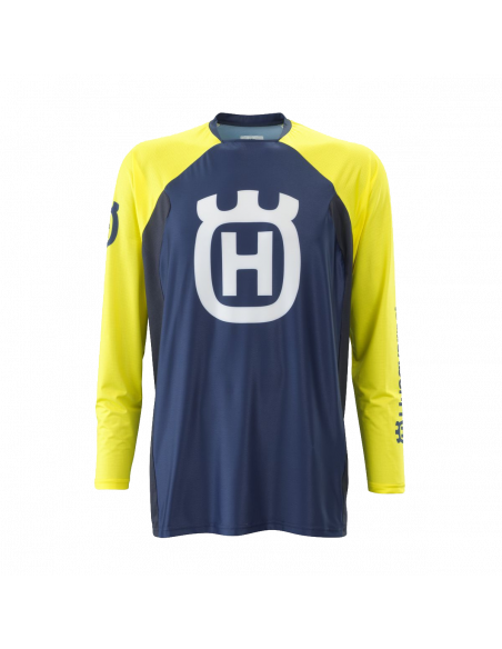 Husqvarna Authentic Shirt - Blå/Gul