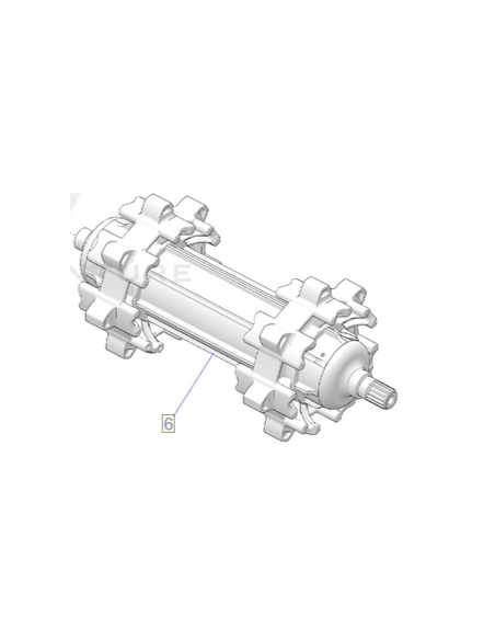 Polaris Original Komplett Drivaxel No-slip 2,86" 7 Kugg (2022)