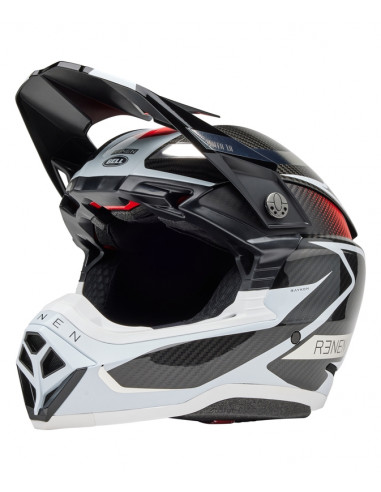 BELL Moto-10 Fasthouse Renen Raycon - Svart/Vit