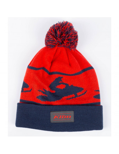 Klim Bomber Beanie  - Röd/Blå