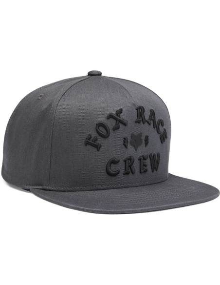 Fox Race Crew Snapback Keps - Grå