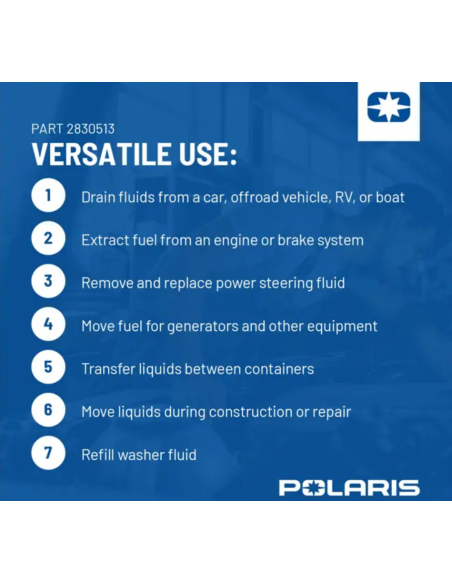 Polaris Batteridriven Bränslepump