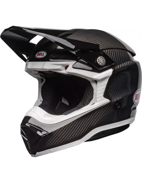 BELL Moto-10 Spherical Helmet - Carbon Blanksvart