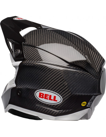 BELL Moto-10 Spherical Helmet - Carbon Blanksvart