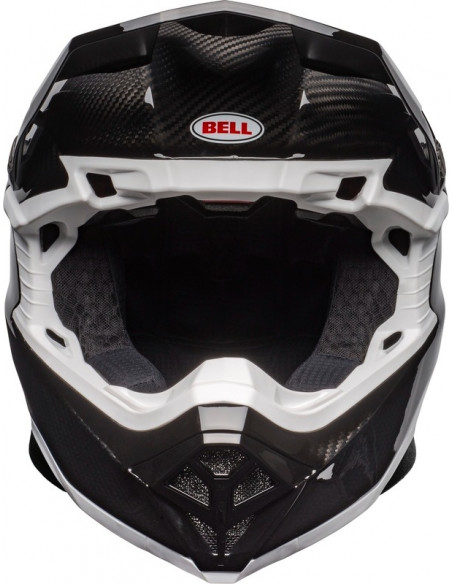 BELL Moto-10 Spherical Helmet - Carbon Blanksvart
