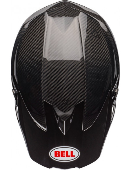BELL Moto-10 Spherical Helmet - Carbon Blanksvart