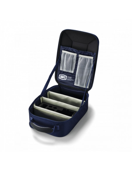 100% Louis Glasögon Case - Navy/Grey