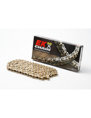EK 520MRD7 Chain 520, 118 länkar - Guld