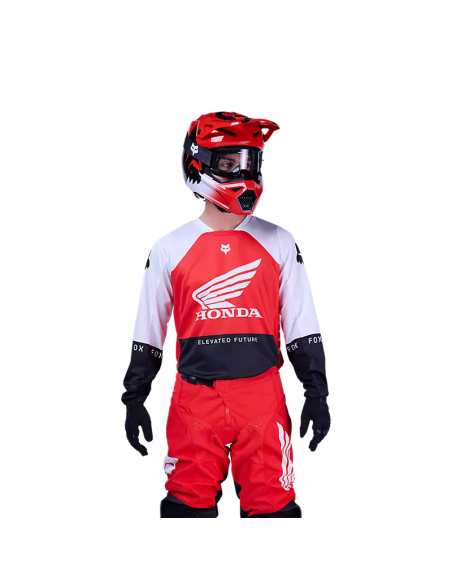 Fox 180 Honda Jersey - Fluorescerande rött
