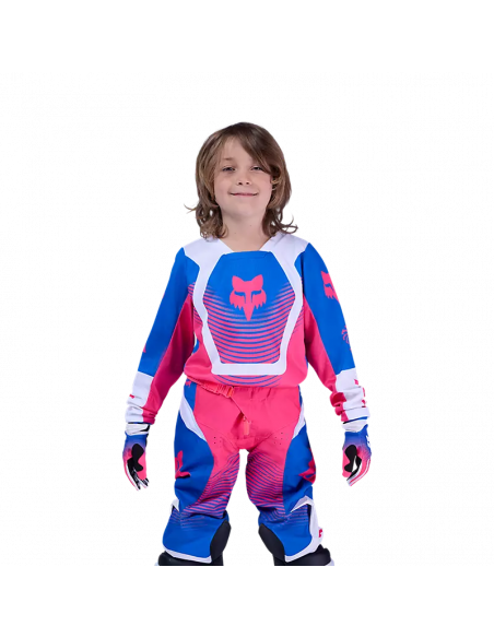 Fox Junior 180 Collect Jersey - Blå/Rosa