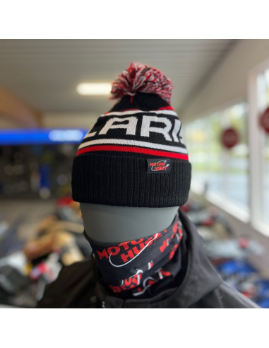 Polaris X Motorhuset Mössa - Svart/Röd